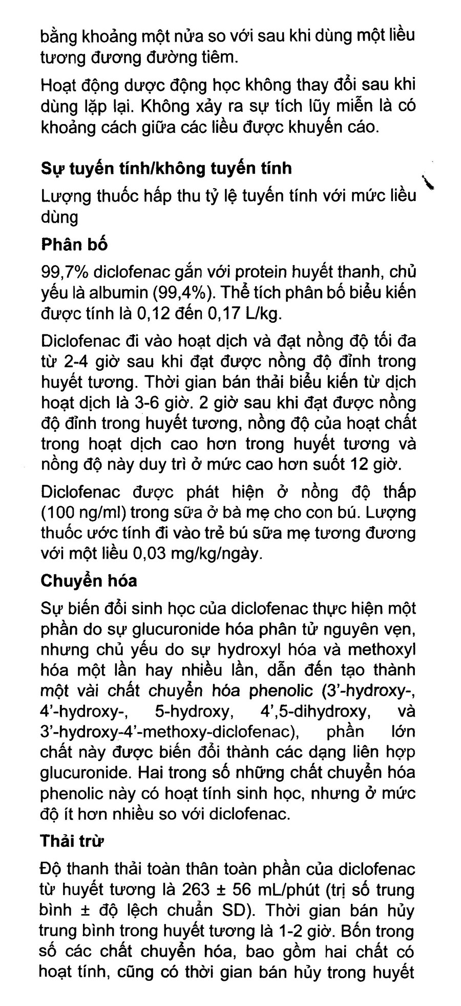 Cataflam 25mg giảm đau, kháng viêm xương khớp (1 vỉ x 10 viên) - 13
